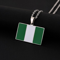 Collar de Acero Inoxidable HY con Colgante Nigeriano, Joyería para Hombre y Mujer, Regalo que No se Desvanece