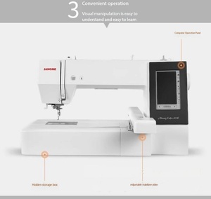Máquina de Bordar Janome <span class=keywords><strong>Memory</strong></span> <span class=keywords><strong>Craft</strong></span> <span class=keywords><strong>550E</strong></span> Original Más Vendida - Product Image 4