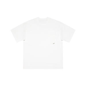 Camiseta de Manga Corta para Hombre, Estilo Japonés, Holgada, con Doble Bolsillo y <span class=keywords><strong>Dobladillo</strong></span> Abierto, 100% Algodón de 300 g/m², Nueva Colección 2024 - Product Image 6