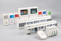Disjoncteur électronique AORDIC 220V 20A monophasé réglable avec protection contre les surtensions, les sous-tensions et les surintensités, affichage LED