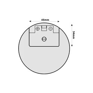 Lámpara LED de Pared Impermeable de Plástico ABS, 350lm, IP44, 220V, para Baño y Espejo - Product Image 4