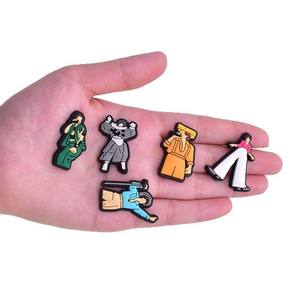 Breloques de chaussures populaires en PVC souple avec motif Pierre de Sorcière <span class=keywords><strong>style</strong></span> Harry pour la décoration supérieure des chaussures de garçons et d'enfants - Product Image 5