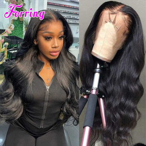 Perruques en cheveux naturels vietnamiens 13x4 Lace Front, ondulées lâches, densité 250%, longues coiffures Fumi pour femmes noires - Product Image 2