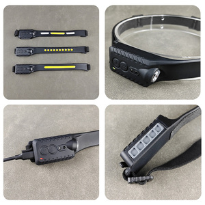 Linterna <span class=keywords><strong>Frontal</strong></span> <span class=keywords><strong>Recargable</strong></span> COB 2024 con Sensor de Movimiento, Iluminación <span class=keywords><strong>Frontal</strong></span> Impermeable para Uso Diario - Product Image 2