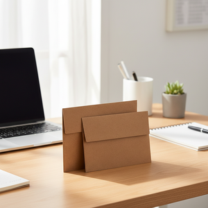 Sobres de Papel Kraft Gruesos, Impermeables y Duraderos para Oficina, Facturas, Contratos y Envíos Express - Product Image 1