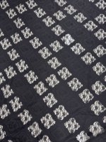 Nouveau design populaire 2026 : Dentelle noire ajourée avec broderie florale, respirante, 100 % polyester, motif personnalisé pour abaya