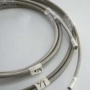 te flon PTFE Metall geflochten Schlauch Ss geflochten Schlauch Rohr F4 Chemieindustrie extrudiertes ultradünnes te flon Rohr Ptfe-Beleg