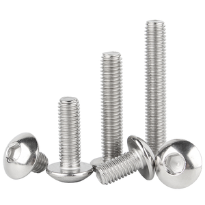 304 thép không gỉ Lớn Đầu phẳng Hex ổ cắm vít, nấm đầu Allen bu lông, rộng <span class=keywords><strong>Pan</strong></span> đầu vòng vít M2-M10 - Product Image 4
