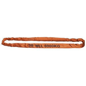 <span class=keywords><strong>Eslinga</strong></span> Redonda de Poliéster <span class=keywords><strong>Roja</strong></span> de Seguridad y Durabilidad de 5t, Herramienta de Elevación de 6 Toneladas, Proveedor Chino, EN1492-2 - Product Image 1