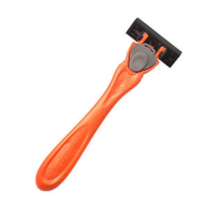 <span class=keywords><strong>Afeitadora</strong></span> manual portátil para hombres con 1 + 6 cuchillas de acero inoxidable, soporte de cuchilla reemplazable de cinco capas, maquinilla de afeitar desechable - Product Image 3