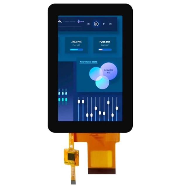 3.5 inch TFT LCD display 40PIN resolution 320 * 480 high-definition IPS capacitive touch screen RGB interface