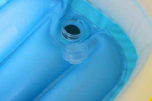 Vịt hình dạng trẻ em làm sạch tắm Bồn tắm trẻ mới biết đi phòng tắm bé Bồn tắm trẻ sơ sinh tắm hồ bơi bơm hơi - Product Image 4