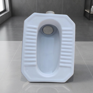 WC à poser Orissa blanc moyen profond en céramique 21 pouces, articles sanitaires indiens, prix le plus bas en Afrique - Product Image 5