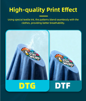 Nuevo Producto Impresora de Prendas DTG de Doble Estación 40*50cm 4 Cabezales Impresora de Camisetas de Alta Precisión