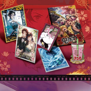 Xingwu Culture Demons Slaying Star Lotus Butterfly Dance Shikishi Vol.1 Hashira Fan Art Cartes à collectionner Anime Merch - Product Image 1