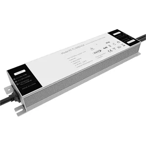 12V IP65 IP67 100W 12V 0-10V regulable DALI Controlador LED de voltaje constante 24vdc 36vdc 48vdc proveedor de fuente de alimentación conmutada