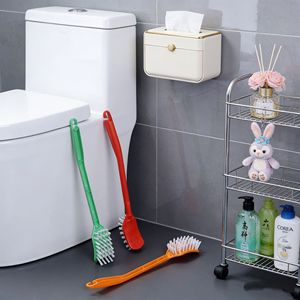 Brosse de toilette à poils en nylon avec boucle de suspension, couleurs assorties, brosse de nettoyage pour salle de bain - Product Image 1