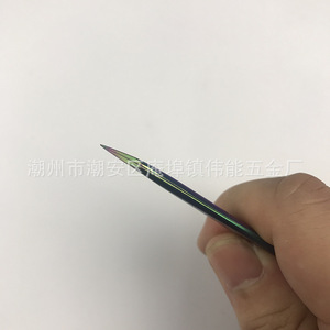 New precision gold feather tweezers, gold and colored eyelash <b>extension</b> curling tweezers, camellia tweezers for eyelash - Product Image 3