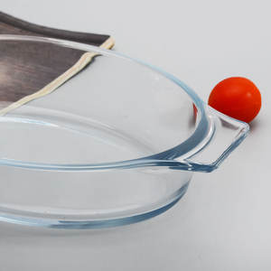 Teglia <span class=keywords><strong>da</strong></span> forno in vetro a forma <span class=keywords><strong>di</strong></span> <span class=keywords><strong>pesce</strong></span> sicura per forno a microonde in vetro <span class=keywords><strong>di</strong></span> vendita calda - Product Image 5