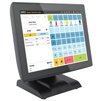 Vente en gros de caisses enregistreuses tout-en-un à écran tactile capacitif de 15 pouces Système électronique de restaurant Android Windows Pos