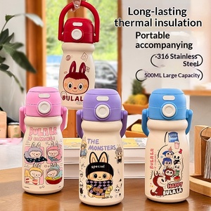<b>Large</b> capacity 316 stainless steel insulated cup, straw cup, portable handheld water cup, wholesale customized water <b>kettle</b> - Product Image 1