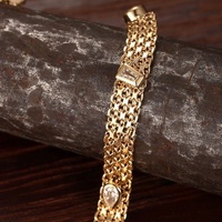 Fabricant de bijoux en or RUYI Bracelets en diamant Bijoux Bracelet en diamant fantaisie réglable 18 carats
