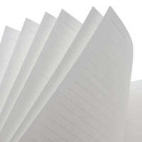 Grille journal ressorts étanche pp couverture transparente reliure bobine cahiers pad papeterie avec spirale a5/a6 taille papier à l'intérieur