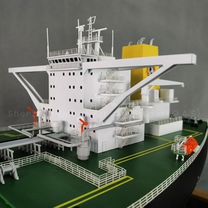 Modelo de barco O.A.S personalizado de fábrica, modelo de barco de aceite de plástico <span class=keywords><strong>VLCC</strong></span> de 120cm para regalo de envío - Product Image 2