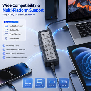 NVMe M.2 SSD Enclosure พร้อมจอแสดงผล LCD เคสแข็งอลูมิเนียมสีดำ USB 3.2 Gen2 Type C ตัวเชื่อมต่อ Realtek ชิปเซ็ต RTL9210 Multi-OS - Product Image 3