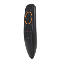 Air Mouse 6 Axis G10S Télécommande vocale 2.4G Gyroscope à commande vocale sans fil pour H96 MAX X88 PRO X96 MAX Android TV Box