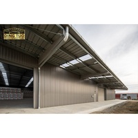 Conception de ferme d'élevage de chèvres Entrepôt bon marché Hangars à structure métallique Entrepôt en acier de construction Fabrication structurelle en acier