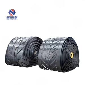 Sabuk konveyor pengumpan batu keras elektrik Rusia pabrikan sabuk konveyor beton tambang untuk batu bara penambangan pasir - Product Image 5