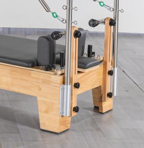 Высококачественная студийная кровать для фитнеса, распродажа, дубовый станок для пилатеса, реформатор древесины с башней - Product Image 4