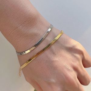 Bracelet en argent S925 pour femmes, tendance, minimaliste, nouveau design, accessoires tendance, bijoux personnalisés, Dylam - Product Image 2