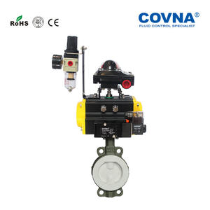 Direct Source Manufacturer Selling Pneumatic Fluoropolymer-Lined <b>Butterfly</b> <b>Valves</b> Single Double Action <b>Butterfly</b> <b>Valves</b> - Product Image 2