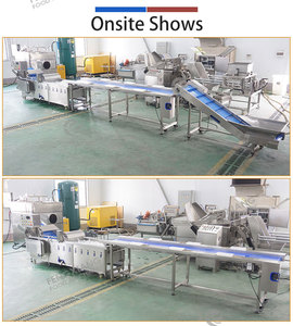 Ligne de traitement commerciale personnalisée pour légumes-feuilles 500-1000 kg/h – Machine de lavage, découpe et déshydratation pour salade, arugula, poivron - Product Image 3