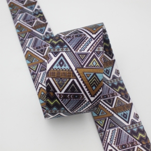 Cinta de Poliéster y Nylon de Alta Resistencia para Impresión Digital, Color Negro City Skyline, para Encofrados de Hormigón, Construcción de Puentes y Ataduras de Varillas - Product Image 2