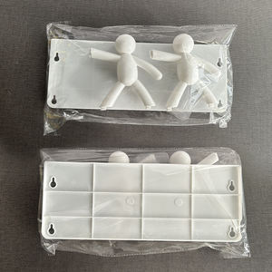 Étagère de rangement murale en plastique au design moderne pour petite personne, idéale pour la cuisine, la salle de bain et la maison - Product Image 4