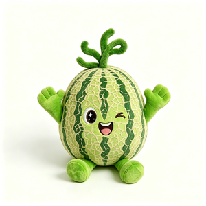 Lindo juguete de peluche con forma de tazón de ensalada con verduras, animal de peluche suave para niños, unisex, 20 cm - Product Image 4