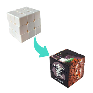 Promoción 2025, Cubo de velocidad 3x3, Impresión de logotipo personalizado, juguetes educativos, bloque 3D, Cubo de rompecabezas mágico para niños en edad escolar - Product Image 2