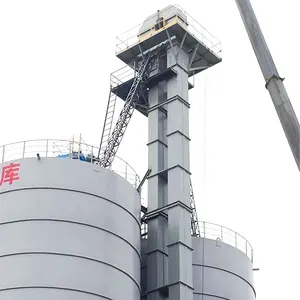Cina verticale silo semi di sabbia grano secchio elevatore nastro trasportatore prezzi costo