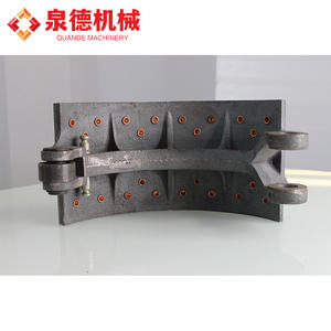 Ensemble de sabots de frein neuf S4740-12330/S4740-12340 compatible avec les camions malaxeurs à béton Hino et GAC Hino 700 - Product Image 3