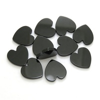 Offre Spéciale – Plaques Rondes en Onyx Noir Double Face 3-12 mm, Pierres Naturelles, Tranches d'Onyx Rouge, Agate Noire, Pièces d'Agate Rouge