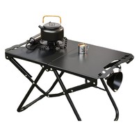 Table de camping tactique en aluminium légère à ouverture rapide, table pliante portable, support léger pour four, pour le voyage et l'ameublement extérieur