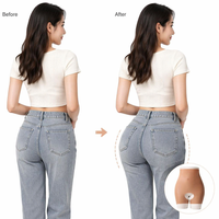 Leggings taille haute amincissants pour le ventre avec rembourrage fessier en silicone, grande taille pour femmes
