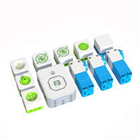 Kit de robótica ICreateRobot ICBricks para niños de 6 a 10 años con sensores inteligentes para aprendizaje creativo STEM y habilidades de ingeniería