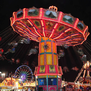 Fairground xoay trò chơi Rides điện vui chơi giải trí bay Ghế cho trẻ em vui chơi giải trí <span class=keywords><strong>Swing</strong></span> Rides thiết bị ngoài trời bay ghế - Product Image 6