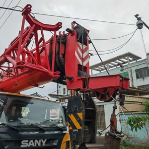 Stable reliable Used Sany STC250 Truck Crane 25 Ton All-Terrain Mobile Lifting Scania Engine Rexroth Hydraulics Extended Boom - Product Image 3