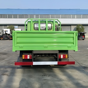 Brand New Jmc 4x2 Light Cargo Fence Truck Manual Double Cabin Truck 3 Ton Lorry Box Truck - Product Image 6