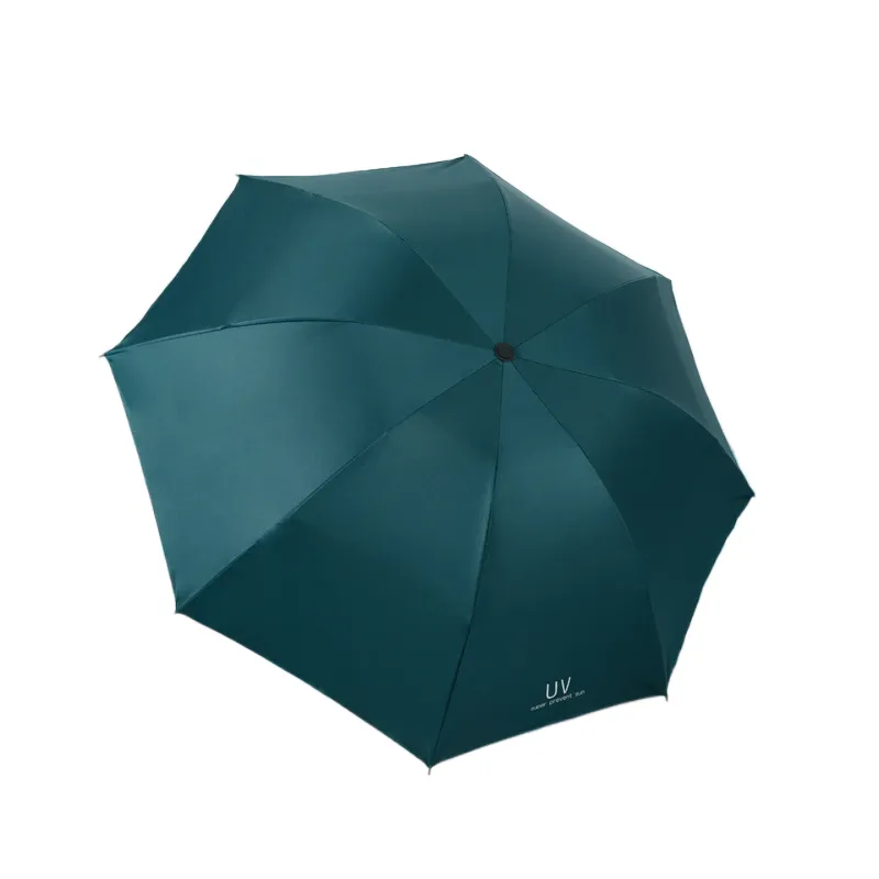 Vente en gros de cadeaux portables compacts 3 fois manuel imprimé complet beaux parapluies de voyage pliants avec couverture